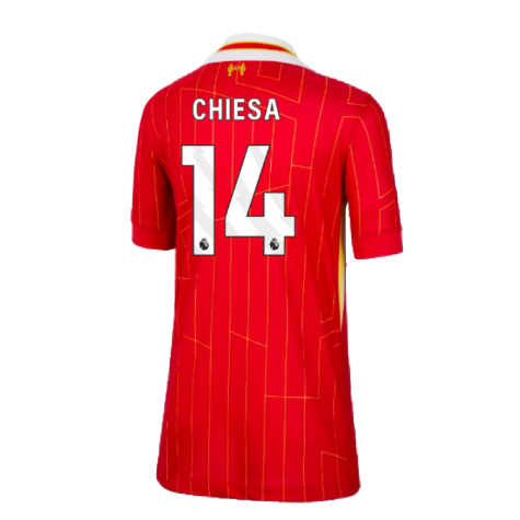 2024-2025 Liverpool Home Shirt (Kids) (Chiesa 14)