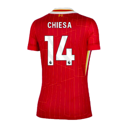 2024-2025 Liverpool Home Shirt (Womens) (Chiesa 14)