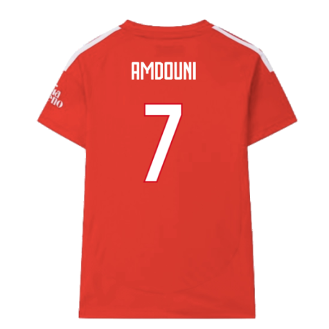 2024-2025 Benfica Home Shirt (Womens) (Amdouni 7)