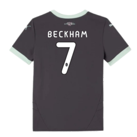 2024-2025 AC Milan Third Shirt (Kids) (BECKHAM 7)