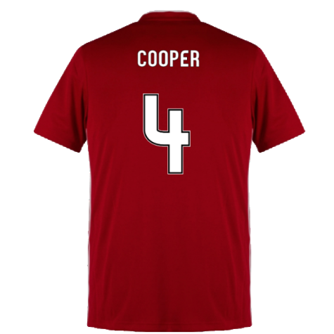 Aberdeen 2019-20 Home Shirt ((Mint) L) (Cooper 4)