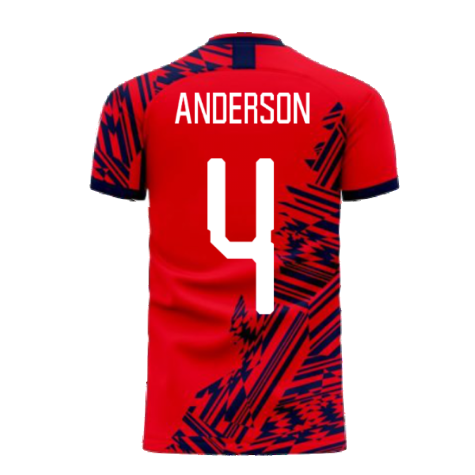 Aberdeen 2024-2025 Home Concept Football Kit (Libero) (ANDERSON 4) - Baby