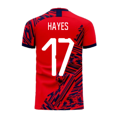 Aberdeen 2024-2025 Home Concept Football Kit (Libero) (Hayes 17) - Womens