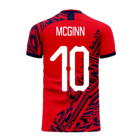 Aberdeen 2024-2025 Home Concept Football Kit (Libero) (McGinn 10) - Womens