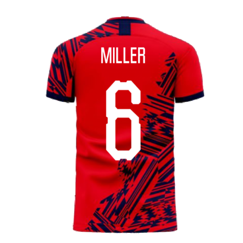 Aberdeen 2024-2025 Home Concept Football Kit (Libero) (MILLER 6) - Womens