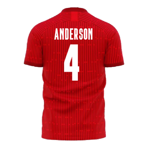 Aberdeen 2024-2025 Home Concept Football Kit (Airo) (ANDERSON 4)