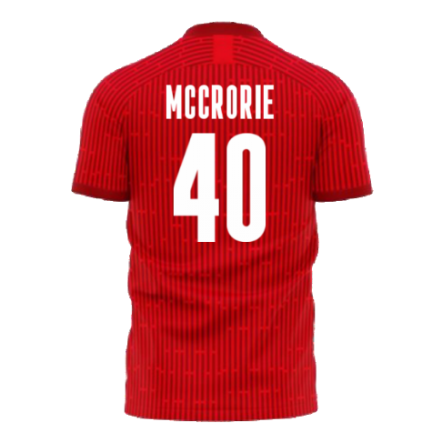 Aberdeen 2024-2025 Home Concept Football Kit (Airo) (McCRORIE 40)