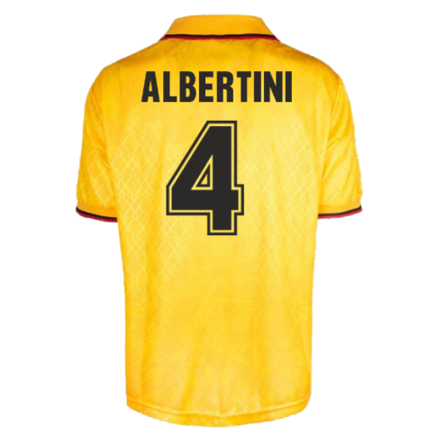 AC Milan 1995-1996 Third Retro Shirt (Albertini 4)