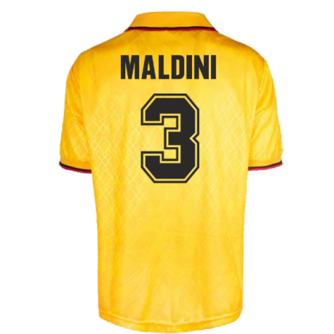 AC Milan 1995-1996 Third Retro Shirt (MALDINI 3)