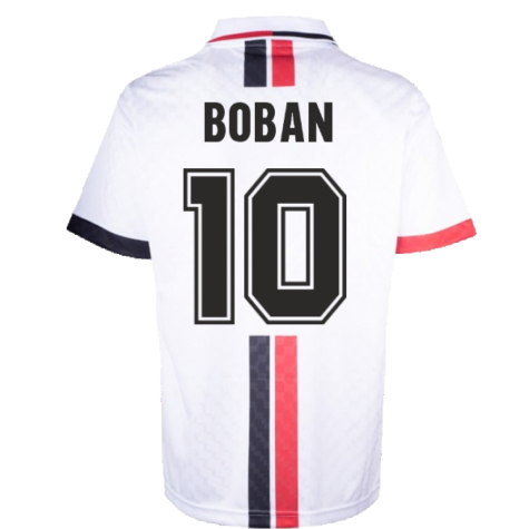 AC Milan 1996 Away Retro Shirt (BOBAN 10)