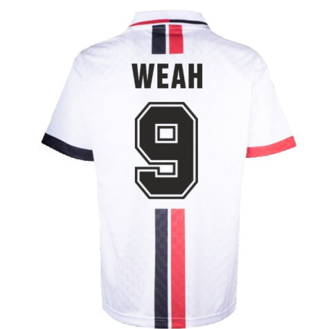 AC Milan 1996 Away Retro Shirt (Weah 9)