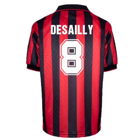 AC Milan 1996 Home Retro Shirt (DESAILLY 8)