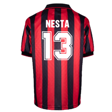 AC Milan 1996 Home Retro Shirt (NESTA 13)