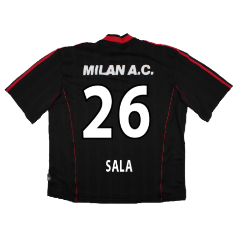 AC Milan 2000-01 Adidas Training Shirt (XL) (Sala 26) (Good)