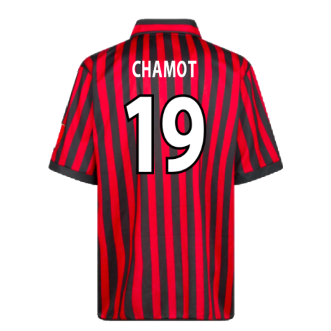 AC Milan 2000 Centenary Retro Football Shirt (Chamot 19)