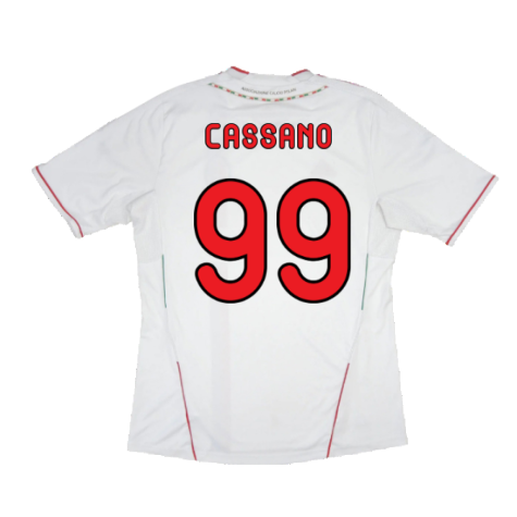 AC Milan 2011-12 Away Shirt (XXL) (Good) (Cassano 99)