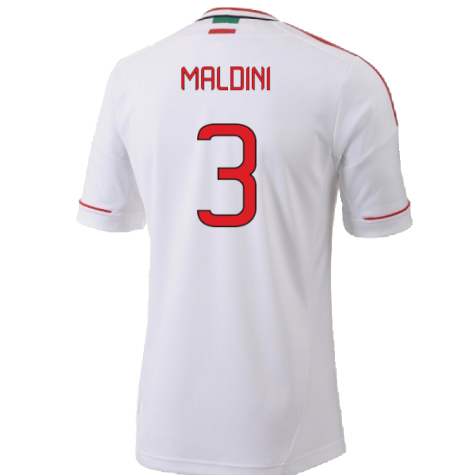 AC Milan 2012-13 Away Shirt (XSB) (Mint) (Maldini 3)