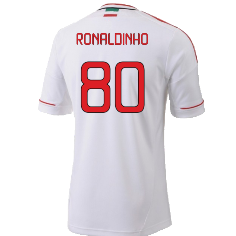 AC Milan 2012-13 Away Shirt (M) (Good) (Ronaldinho 80)