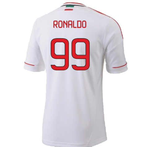 AC Milan 2012-13 Away Shirt (M) (Good) (Ronaldo 99)