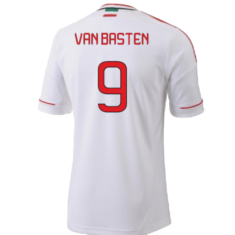 AC Milan 2012-13 Away Shirt (M) (Good) (Van Basten 9)