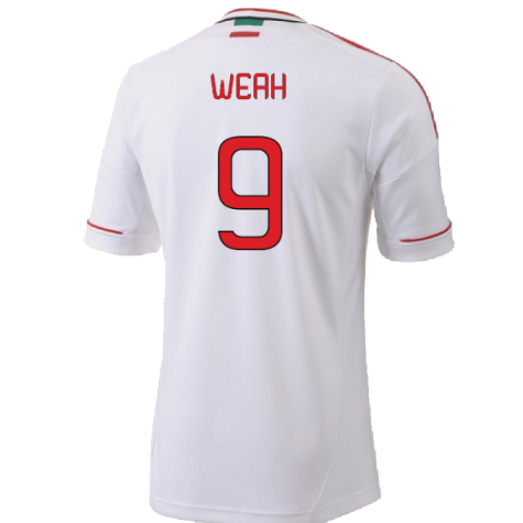 AC Milan 2012-13 Away Shirt (XSB) (Mint) (Weah 9)