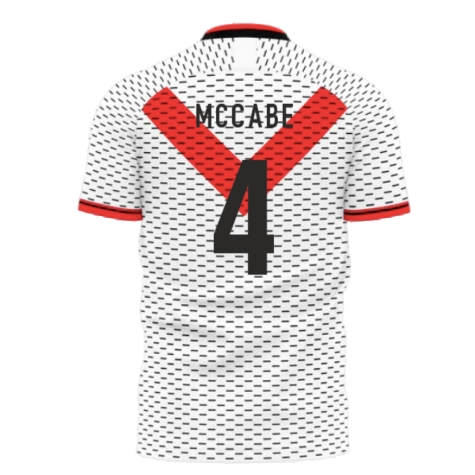 Airdrie 2024-2025 Home Concept Football Kit (Libero) (McCabe 4)