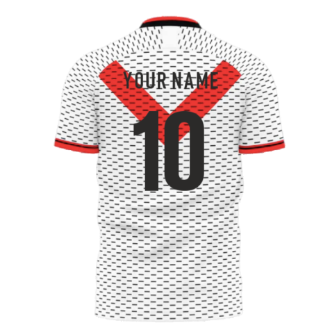 Airdrie 2024-2025 Home Concept Football Kit (Libero) (Your Name)