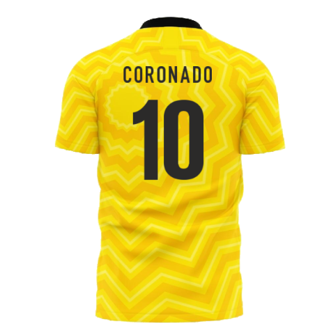 Al-Ittihad 2024-2025 Home Concept Football Kit (Libero) - Baby (Coronado 10)