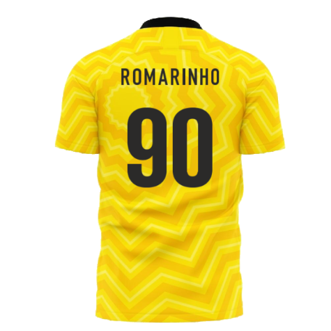 Al-Ittihad 2025-2026 Home Concept Football Kit (Libero) (Romarinho 90)