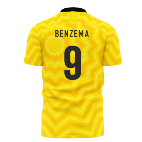 Al-Ittihad 2024-2025 Home Concept Football Kit (Libero) - Womens (Benzema 9)