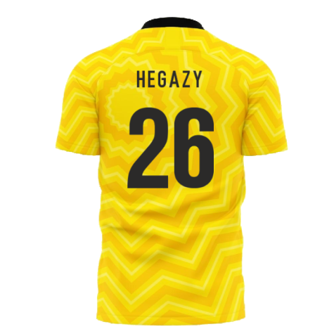 Al-Ittihad 2024-2025 Home Concept Football Kit (Libero) - Womens (Hegazy 26)