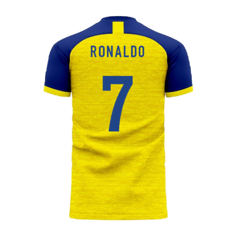 Al-Nassr 2024-2025 Home Concept Football Kit (Libero) - Adult Long Sleeve (Ronaldo 7)