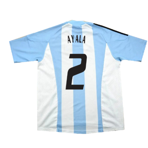 Argentina 2002-04 Home Shirt (L) (Excellent) (Ayala 2)