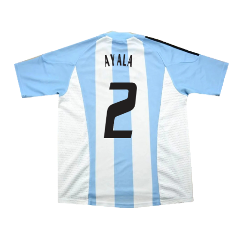 Argentina 2002-04 Home Shirt (L) (Excellent) (Ayala 2)