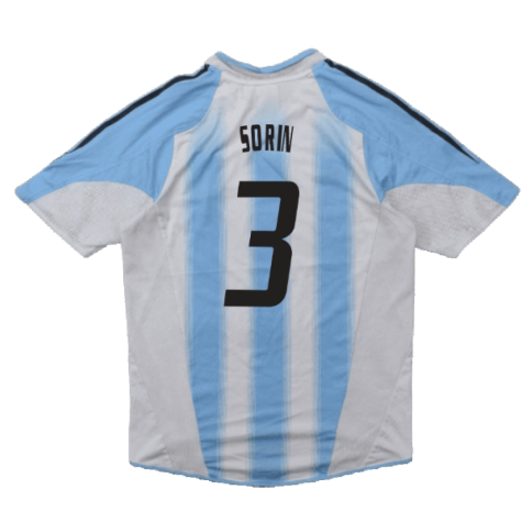 Argentina 2004-05 Home Shirt (XL) (Good) (Sorin 3)