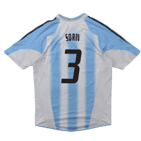 Argentina 2004-06 Home Shirt (S) (Good) (Sorin 3)