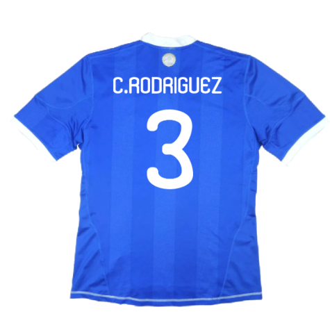 Argentina 2010-11 Away Shirt (S) (Very Good) (C.Rodriguez 3)