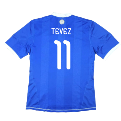 Argentina 2010-11 Away Shirt (S) (Very Good) (Tevez 11)