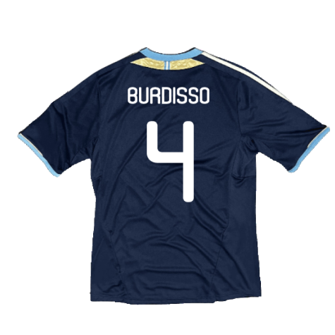 Argentina 2011-2012 Away Shirt (Good) (Burdisso 4)