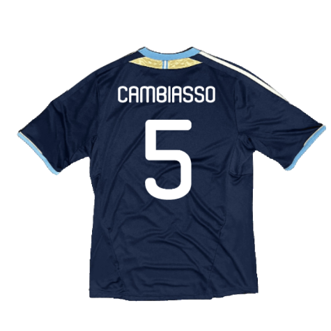 Argentina 2011-2012 Away Shirt (Good) (Cambiasso 5)