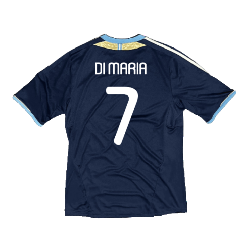 Argentina 2011-2012 Away Shirt (Good) (Di Maria 7)