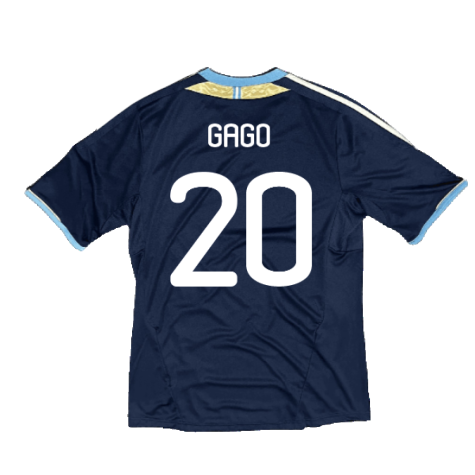 Argentina 2011-2012 Away Shirt (Good) (Gago 20)