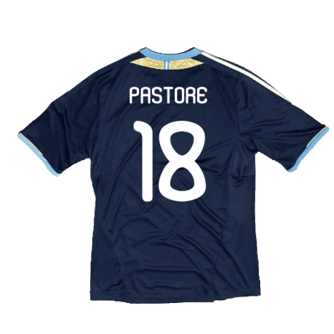 Argentina 2011-2012 Away Shirt (Good) (Pastore 18)