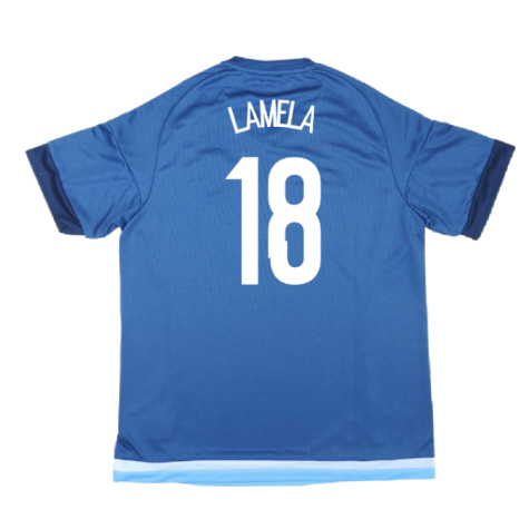 Argentina 2015-16 Away Shirt (Mint) (Lamela 18)