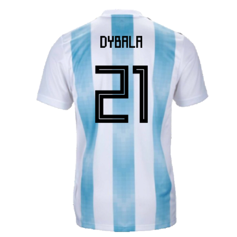 Argentina 2018-19 Home Shirt (XL) (Excellent) (Dybala 21)