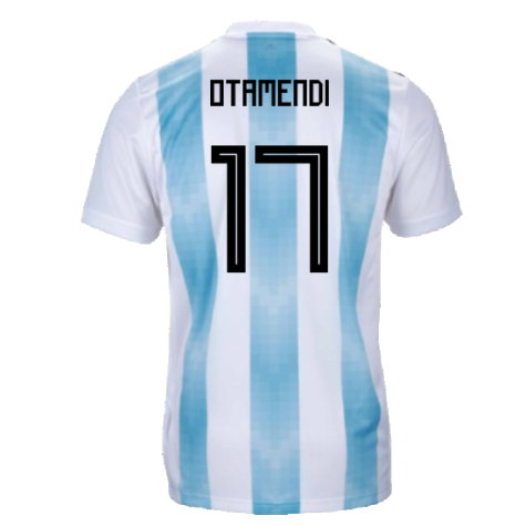 Argentina 2018-19 Home Shirt (XL) (Excellent) (Otamendi 17)