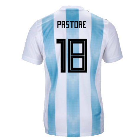 Argentina 2018-19 Home Shirt (XL) (Excellent) (Pastore 18)