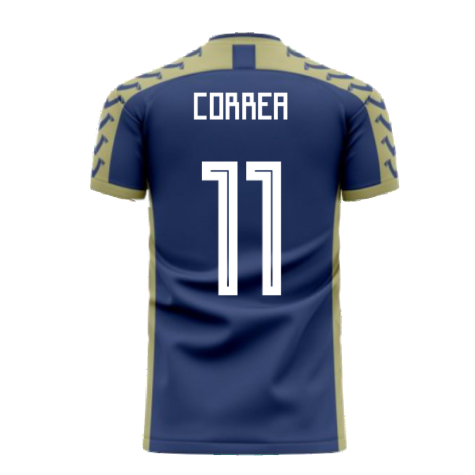 Argentina 2025-2026 Away Concept Football Kit (Viper) (CORREA 11)