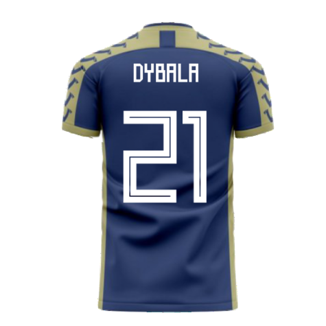 Argentina 2024-2025 Away Concept Football Kit (Viper) (DYBALA 21)