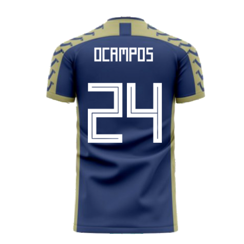 Argentina 2024-2025 Away Concept Football Kit (Viper) (OCAMPOS 24)